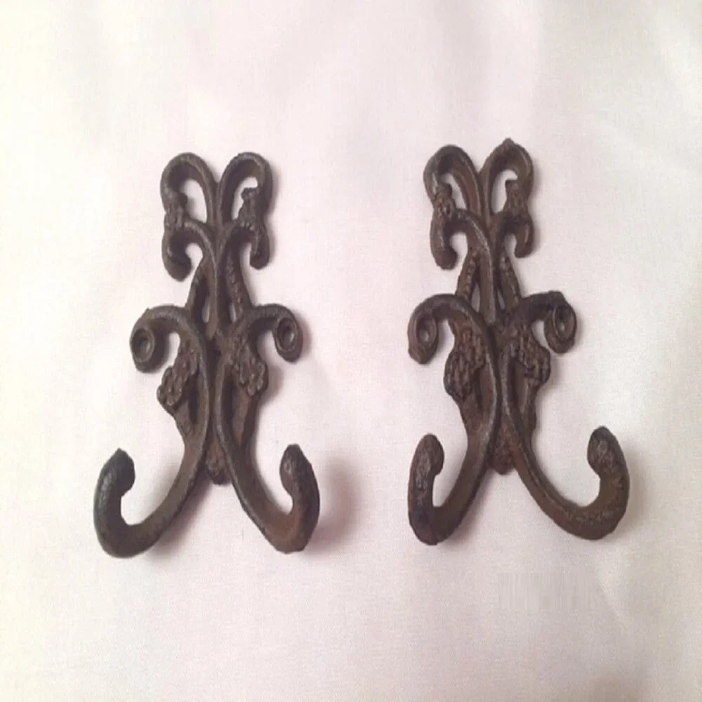 Two (2) Cast Iron Antique 3 1/2